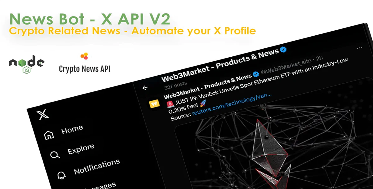 X Bot - Automated Crypto News